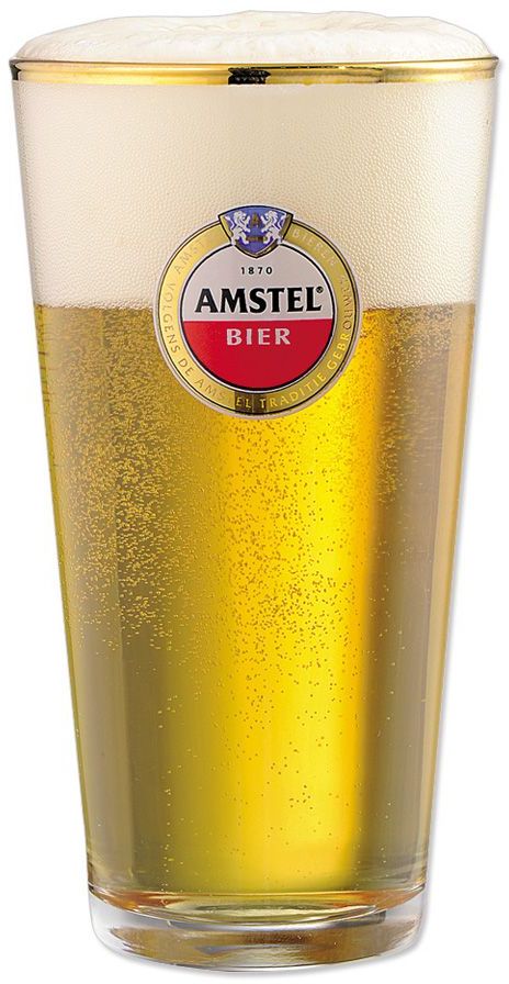 Amstel Biergläser