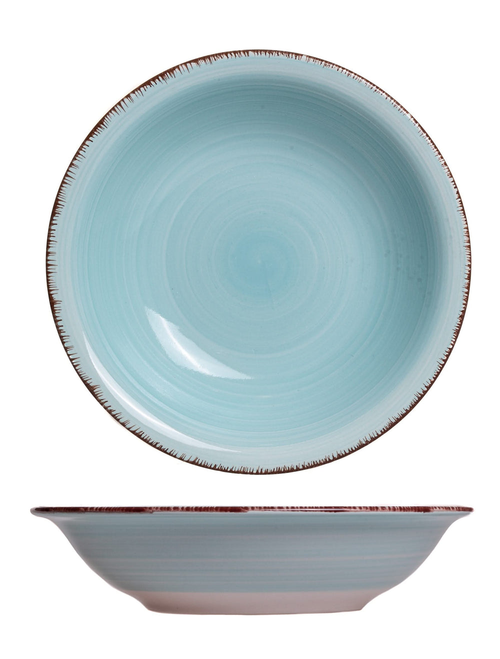 Tiefe Teller Studio Tavola Ocean Blue - ø 21 cm - 6 stücke