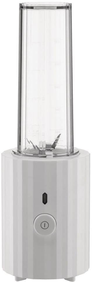 Alessi Smoothie Blender Plissee - Weiß - 380 W - von Michele De Lucchi - MDL17 W