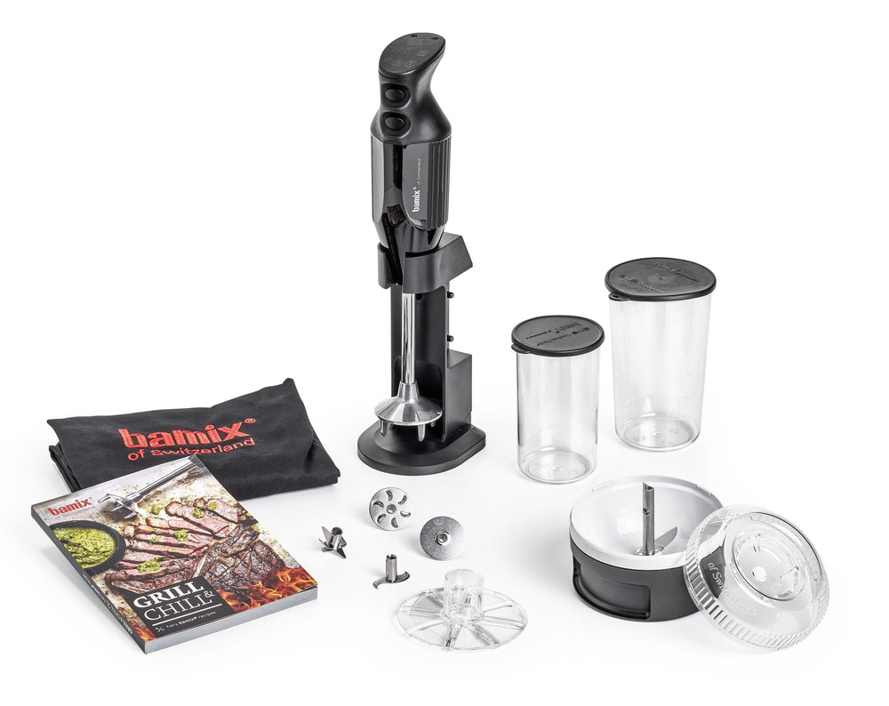 Bamix Stabmixer Set - Grillbox - Schwarz