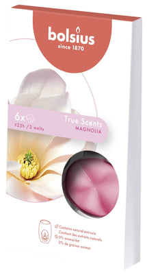 Bolsius Wax Melts True Scents Magnolia - 6 Stück