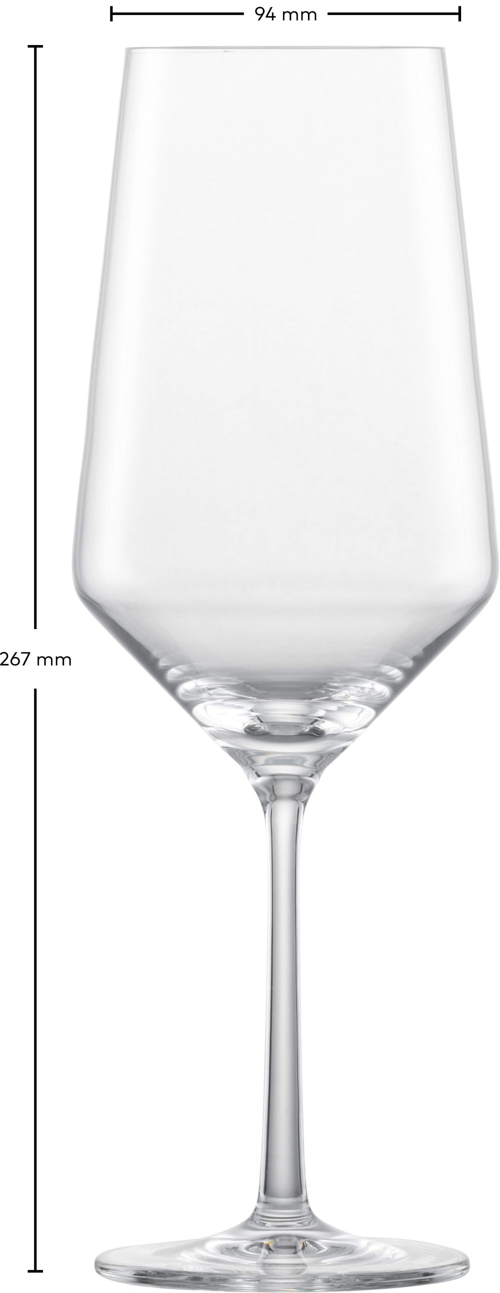 Zwiesel Glas Bordeauxgläser Pure 680 ml - 2 Stück