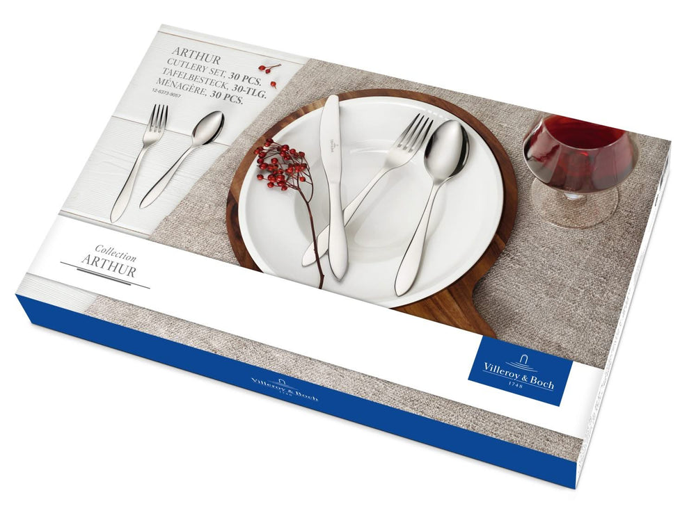 Villeroy & Boch Besteckset Arthur - Poliert - 30-teilig