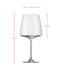 Zwiesel Glas Weingläser Vivid Senses Samtig & Üppig 710 ml - 2 Stück