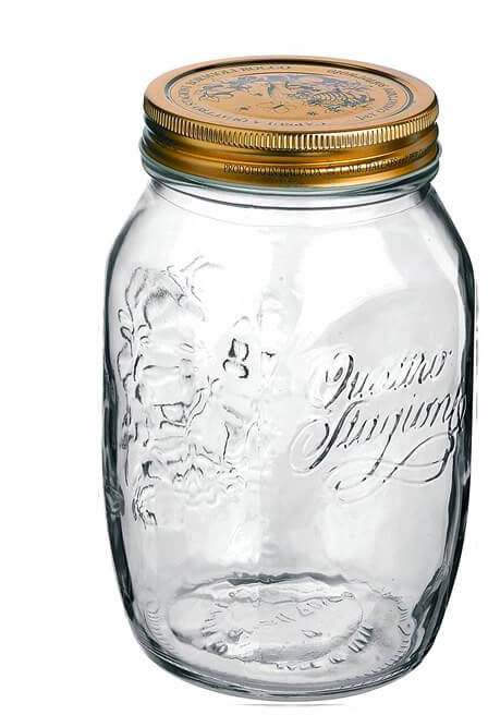 Bormioli Rocco Mason Jar Quattro Stagioni - ø 9 cm / 500 ml