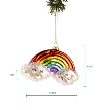 Nordic Light Weihnachtskugel Regenbogen 12 cm