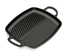 Le Creuset Grillplatte Signature Schwarz Matt 30 x 27 cm