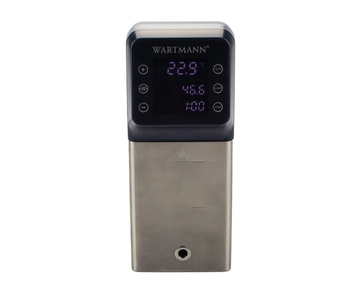 Wartmann Sous Vide Stick Smart - LCD-Anzeige - Edelstahl