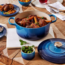 Le Creuset Bräter Signature Azure - ø 18 cm / 1.8 liter