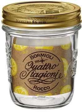 Bormioli Rocco Weckpot Quattro Stagioni - ø 9 cm / 320 ml - 4 Stück