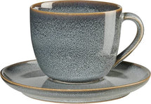 ASA Selection Tasse und Untertasse Saisons Denim 230 ml