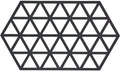 Zone Denmark Topfuntersetzer Triangles - Schwarz - 24 x 14 cm