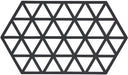 Zone Denmark Topfuntersetzer Triangles - Schwarz - 24 x 14 cm