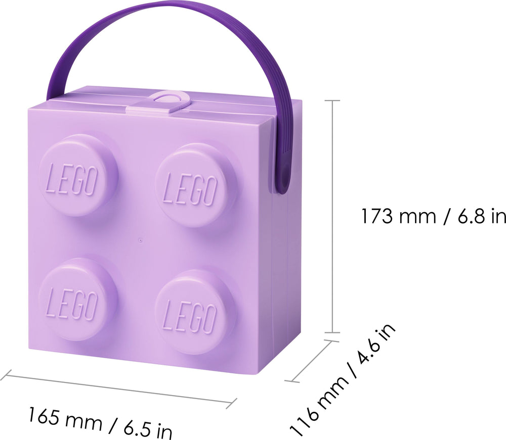 LEGO® Lunchbox Classic - mit Handgriff - Lila