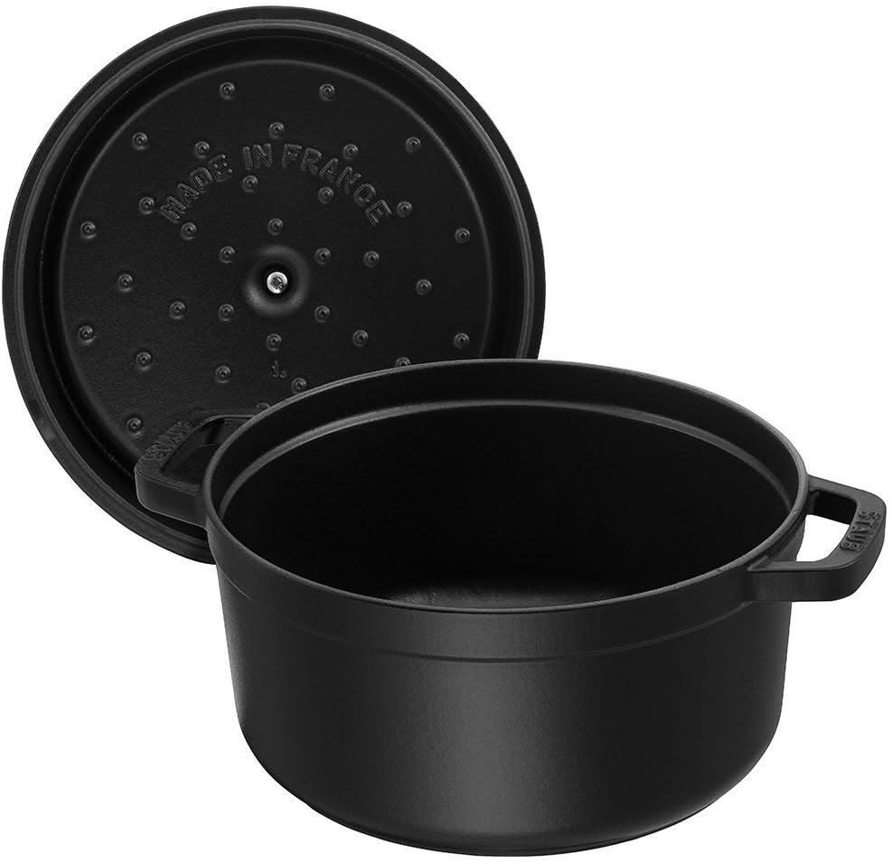 Staub Bräter Cocotte Schwarz - ø 14 cm / 800 ml