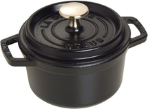 Staub Bräter Cocotte Schwarz - ø 14 cm / 800 ml