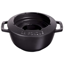 Staub Fondueset Schwarz - ø 20 cm / 2.36 Liter