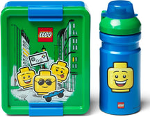 LEGO® Lunch-Set Classic - Grün/ Blau