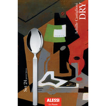 Alessi Besteckset Dry - 4180S24 - 24-teilig - von Achille Castiglioni