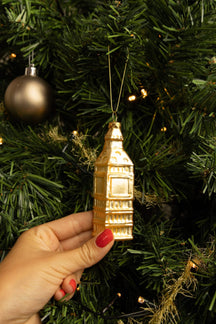 Nordic Light Weihnachtskugel Big Ben 12 cm