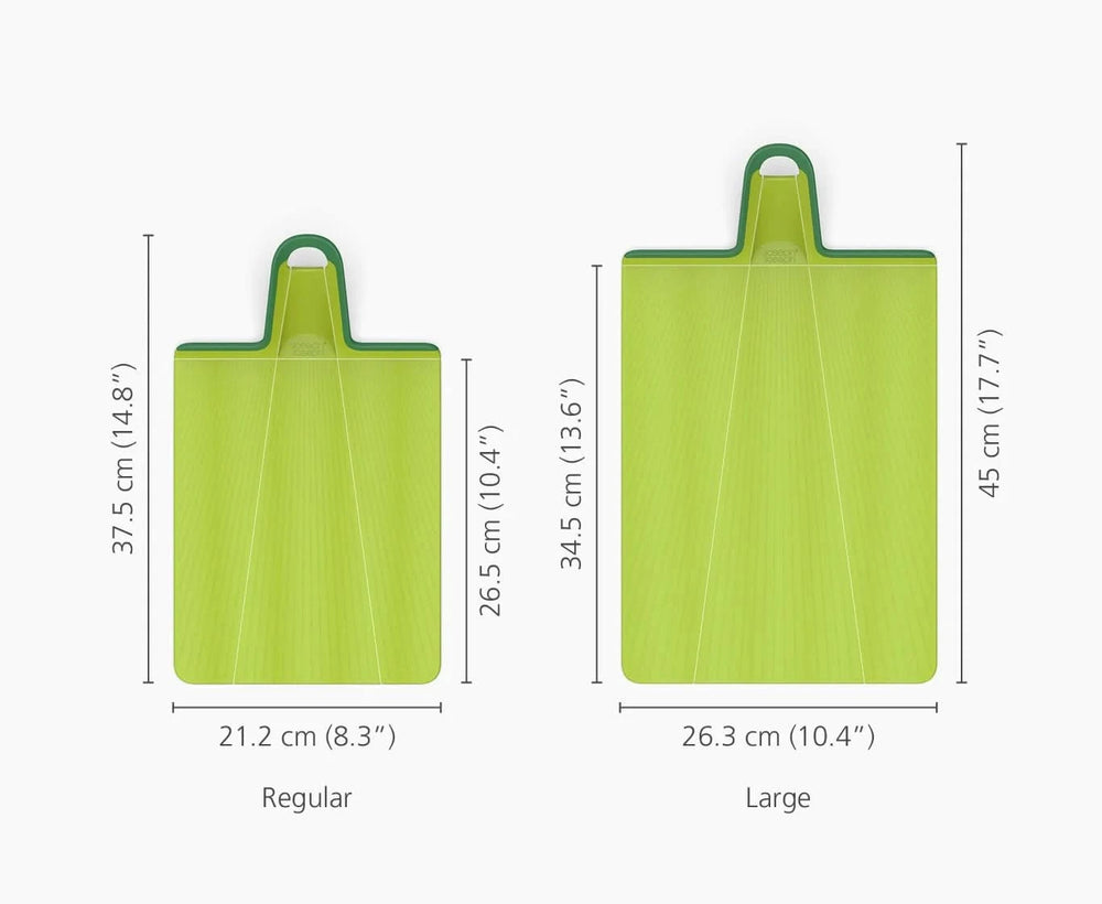 Joseph Joseph Schneidebrett Chop2Pot Plus 45 x 26 - faltbar - grün