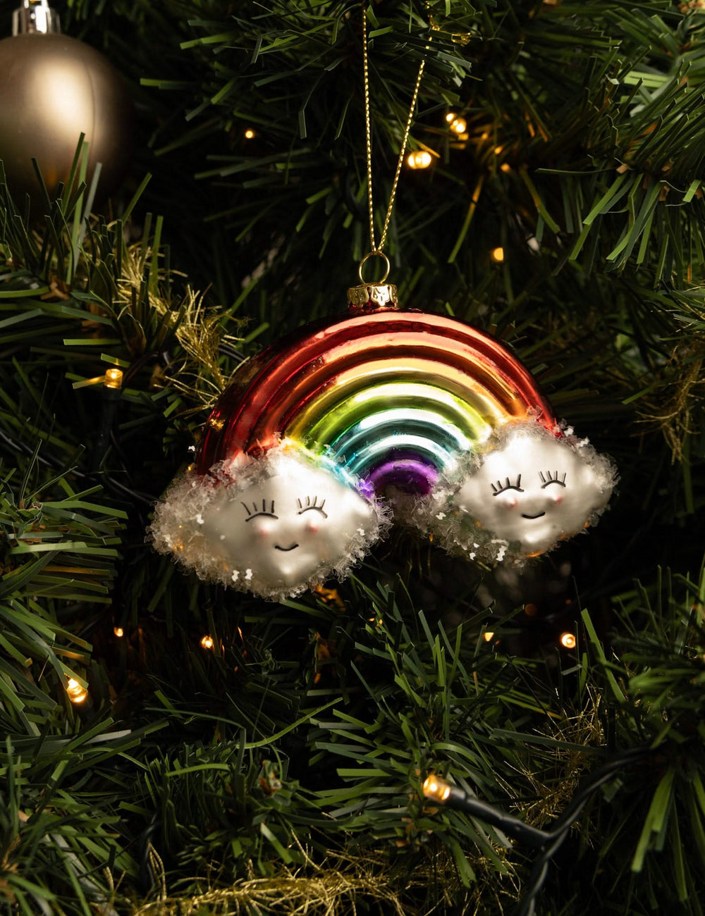 Nordic Light Weihnachtskugel Regenbogen 12 cm