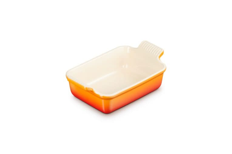 Le Creuset Backform Heritage Ofenrot - 19 x 14 cm / 1.1 Liter