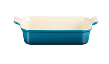 Le Creuset Backform Heritage Deep Teal - 26 x 19 cm / 2.4 Liter