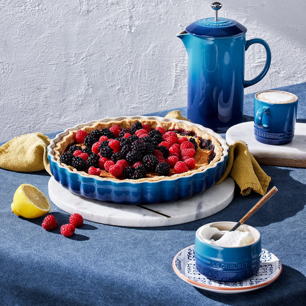 Le Creuset Kuchenform Heritage Azure ø 28 cm