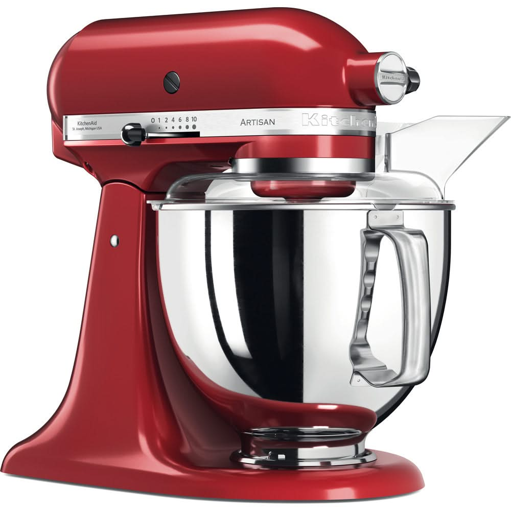 KitchenAid Küchenmaschine Artisan - kippbarer Kopf - kaiserrot - 4.8 Liter - 5KSM175PSEER