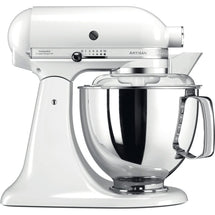 KitchenAid Küchenmaschine Artisan - kippbarer Kopf - weiß - 4.8 Liter - 5KSM175PSEWH