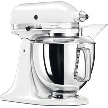 KitchenAid Küchenmaschine Artisan - kippbarer Kopf - weiß - 4.8 Liter - 5KSM175PSEWH