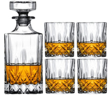 Cookinglife Whisky-Set (Karaffe & Whiskygläser) Moray – 5-teiliges Set