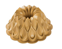 Nordic Ware Gugelhupf Backform Crown Bundt Pan Gold ø 26 cm / 2.4 Liter