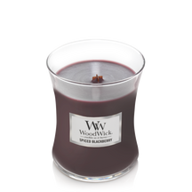 WoodWick Duftkerze Medium Spiced Blackberry - 11 cm / ø 10 cm