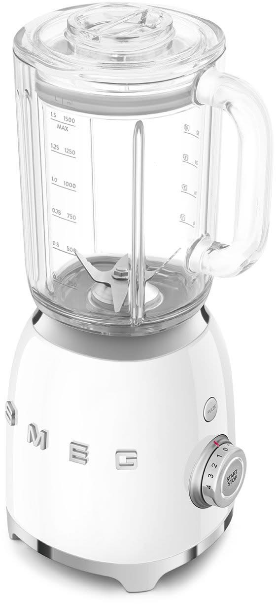 SMEG Mixer – 800 W – Weiß – 1,5 Liter – BLF03WHEU