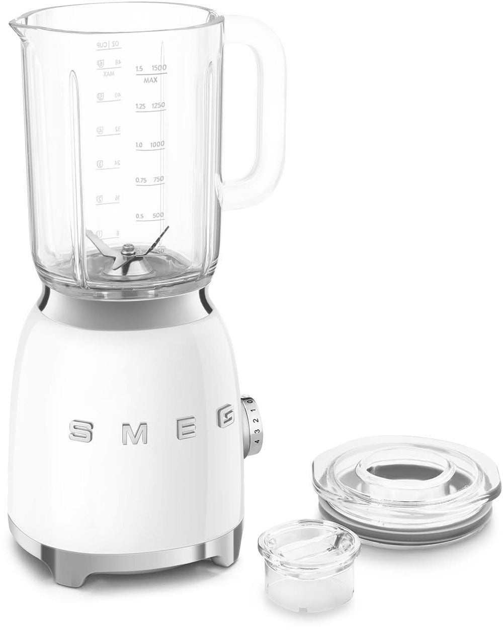 SMEG Mixer – 800 W – Weiß – 1,5 Liter – BLF03WHEU