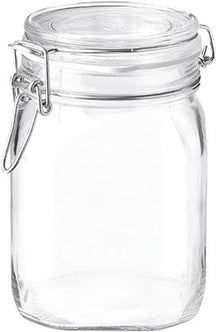 Bormioli Rocco Weckjars Fido 11 x 11 cm / 1 Liter - 4 Stück