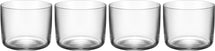 Alessi Rotes Weinglas Glass Family - AJM29/0 - 230 ml - 4 Stück - von Jasper Morrison