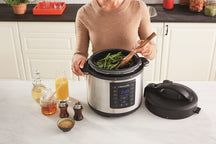 Crockpot Express Slowcooker + Schnellkochtopf - herausnehmbarer Innentopf - 5.6 Liter - CR051