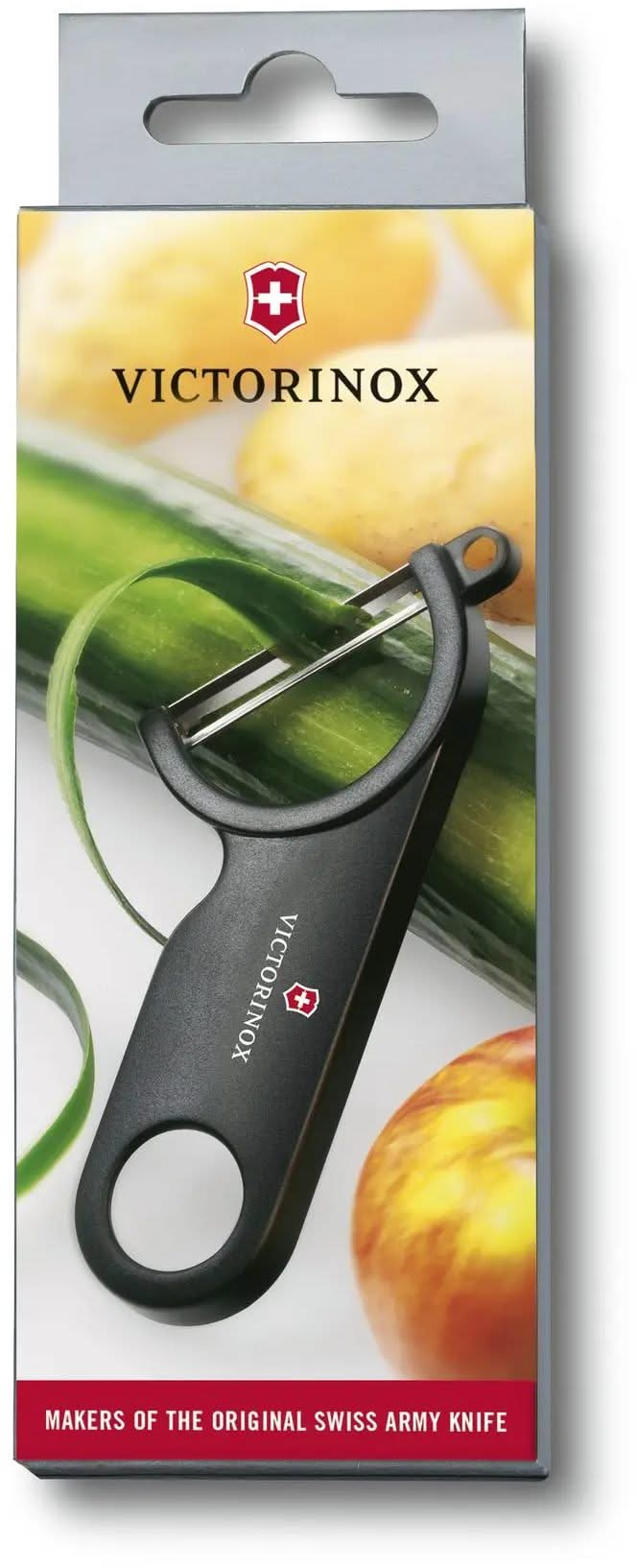 Victorinox Dünnschäler - Schwarz - 16 cm