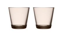 Iittala Glas Kartio 210 ml - Linen - 2 Stück