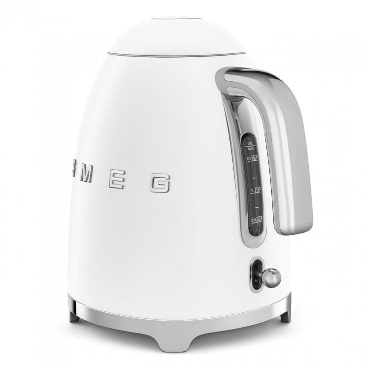 SMEG Wasserkocher – 2400 W – mattweiß – 1,7 Liter – KLF03WHMEU