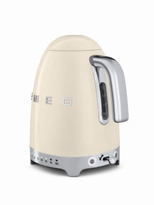 SMEG Variabler Wasserkocher – 7 Temperatureinstellungen – Creme – 1,7 Liter – KLF04CREU