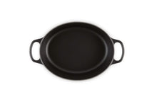 Le Creuset Bräter Oval Signature Matt Schwarz - ø 27 cm / 4.1 liter