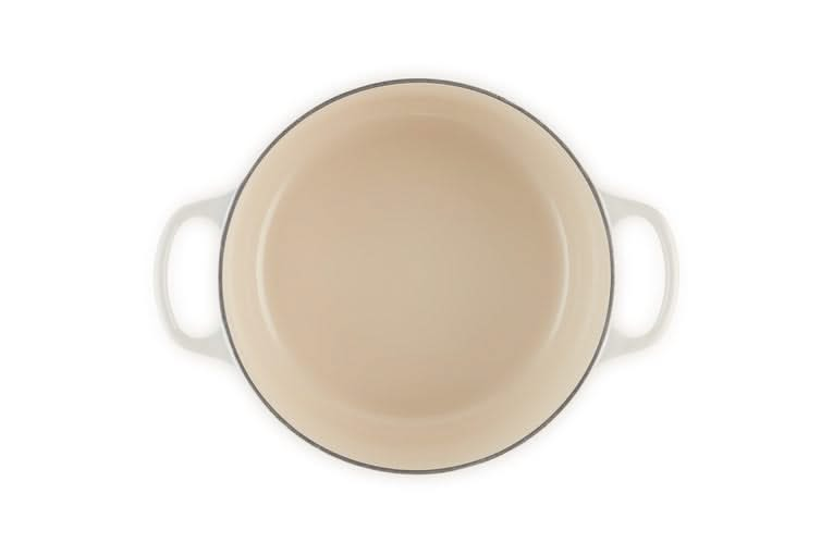 Le Creuset Bräter Signature Meringue - ø 20 cm / 2.4 liter