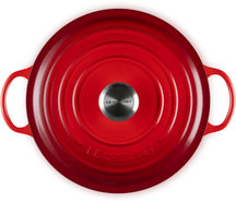 Le Creuset Bräter Marmite Signature Kirschrot - ø 26 cm / 4.1 liter