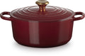 Le Creuset Bräter Signature – Garnet – ø 26 cm / 5.3 Liter