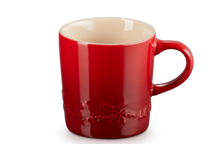 Le Creuset Kaffeetasse - Holly Christmas - Kirschrot - 200 ml