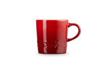 Le Creuset Kaffeetasse - Holly Christmas - Kirschrot - 200 ml